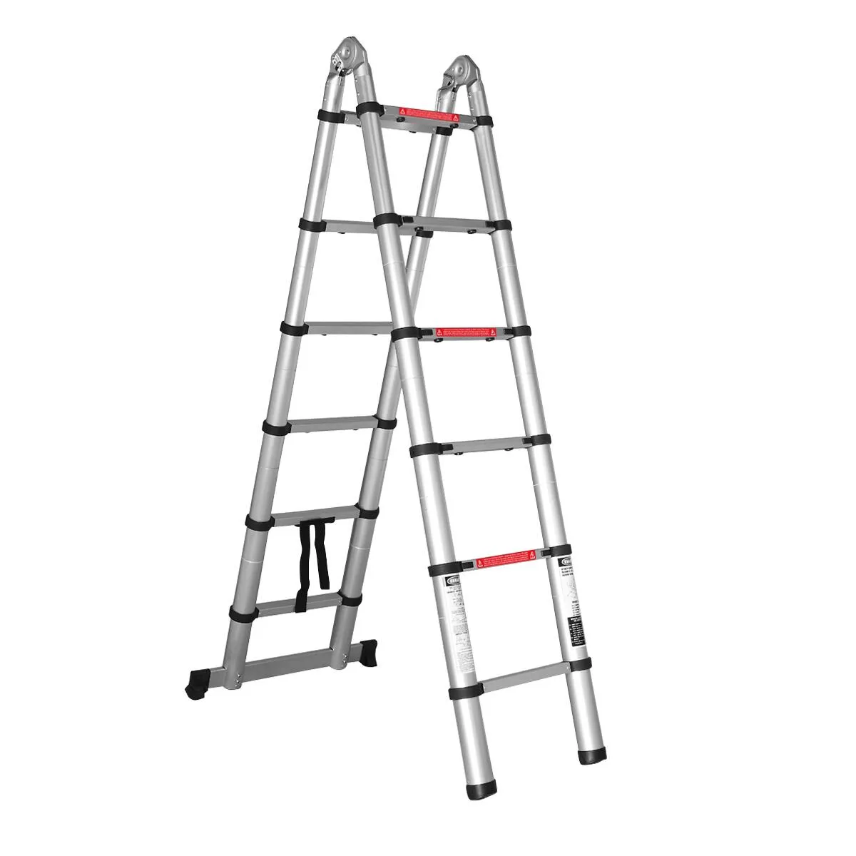 Escada Telescopica de Aluminio 2X6 12 Degraus 3 Metros - WORKER | Meu ...